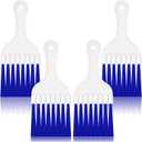 4pack Air Conditioner Condensed Small Plastic Whisk Brush (Blue)