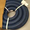 BEWAVE Pool Vacuum Hose, Above/In Ground Manual Heavy Duty Swimming Pool Hose with Swivel Cuff, 1-1/2 In x 30 Ft