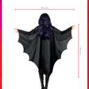 Smiffy's Vampire Bat Wings (Black)