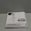 Tilingview 10-Sheet Peel and Stick Backsplash Tile for Kitchen, Self-Adhesive Mosaic Glossy Leaf Stick on Wall Tile with Gaps (Calacatta White)