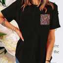 Women Sequined Splicing Short Sleeve T-Shirt Fashion Sparkle Sequin Party Tops Glitter Summer Beach Vacation Tee Shirt (Black, M)