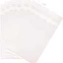 Cellophane Bags 4 x 6-inch Clear Cello Cookie Self Adhesive Resealable Bags 100Pcs for Candy Cookies Cards