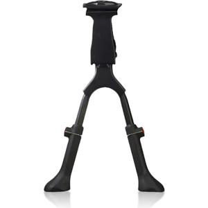 Adjustable Bike Kickstand, Center Mount Bike Double Leg Kickstand Aluminum Alloy Bicycle Kickstand for 24, 26, 27.5, 29 Inch Adult Bikes, Perfect for Cruiser, Road and Hybrid Bike Adjustable Bike Kickstand, Center Mount Bike Double Leg Kickstand Aluminum Alloy Bicycle Kickstand for 24, 26, 27.5, 29 Inch Adult Bikes, Perfect for Cruiser, Road and Hybrid Bike