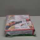 Kids Train Set, Christmas Train Set for Under The Trees, Electric Train Toys for Boys Girls with Steam Locomotive, Passenger Cars, Cargo Cars, Sounds & Lights, for 3 4 5 6 7 8+ Years O