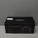 Neck and Shoulder Massager for Shoulder Massage and Neck Massage, Shiatsu Neck Massager with Heat, Shiatsu Back Massager for Office & Home Use, Birthday Gifts for Him Her (Parents/Friends) (Deep Black)