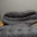 Colingmill Papasan Chair Cushion Outdoor, 55.12 x 41.73 Inches, 2 pack, Waterproof Thicken Egg Chair Papasan Cushion Replacement for Garden, Porch, Balcony, Lounge