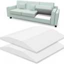 Sofa Couch Cushion Support for Sagging Sofas Cushions Repair Trapezoidal Furniture seat Cushions sag Repairing High Rebound, Firm Couch Sofa Support Under Cushion Sag Repair, White Set of 2