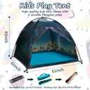 Mnagant Kids Play Tent-61x61x45Imaginative Play Popup Tent Space World Tent for Kids Indoor/Outdoor Fun-Kids Galaxy Dome Tent Playhouse for Boys and Girls,Perfect Kids Gift
