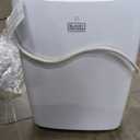 BLACK+DECKER Portable Air Conditioner, 8,000 BTU (3,950 BTU SACC) for Rooms up to 400 Sq. Ft., Portable AC with Follow Me Remote Control and Window Kit, BPACT08WT, White