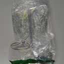 HOHIYA Ornament Display Stand 12 Inch 4-Arm Metal Holder for Christmas Ornaments Glass and Crystal Ball Decorations Art Craft Hanging Hanger Chrome Silver 2 Pack