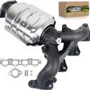 Catalytic Converter Compatible with Hyundai Elantra 2004-2012 2.0L, Tiburon 2007-2008, Kia Soul 2010-2011, Spectra 2004-2009 2.0L (EPA Compliant)