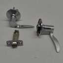 SCHLAGE F10 SAC 626 Sacramento Passage Lock Lever, Satin Chrome