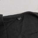 OUGES Women's Open Front Cardigan Shirt with Pockets Long Sleeve Lightweight Coat (Medium, Black)