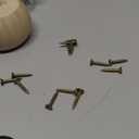 Maricome 2 Inch Bun Feet for Furniture Unfinished Solid Hardwood Round Ottoman/Couch/Sofa Legs Set of 4 M8 Bolt Predrilled