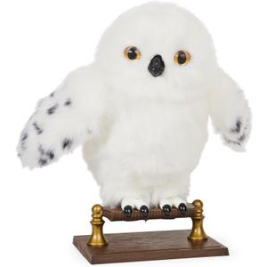 Wizarding World Harry Potter, Enchanting Hedwig Interactive Owl with Over 15 Sounds and Movements and Hogwarts Envelope, Kids Toys for Ages 5 and up