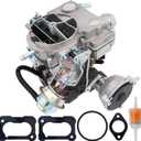 NENKUTEN 2 Barrel Carburetor for Rochester 2GC Chevy 5.7L 350 6.6L 400 Engines for Chevrolet Small Block C10 C20 C30 1975-1980 Bel Air 1970-1975 Biscayne, Carb with Gaskets