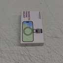 Magnetic Phone Holder for Bar, Stroller, Shopping Cart, [Strong Magnet] 180 Adjustable for Gym, Home Fitness Bikes with Adjustable Strap, All Phone (Magnetic Ring Included) (Silver Gray)