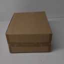 Flush Mount Ceiling Light Fixture < Bulb NOT Included >, Black Metal Frame Ceiling Light Fixture with Seeded Glass, Farmhouse Light Fixture for Kitchen Island Entryway Porch Foyer