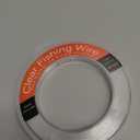 Clear Fishing Line Wire 755 ft, Invisible Monofilament Fishing Line Wire, Nylon String for Hanging Balloons Garland Crafts Picture Decorations, Clear String Threads Cords WUINOID