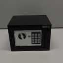 Yuanshikj Electronic Deluxe Digital Security Safe Box Key Keypad Lock Home Office Hotel Business Jewelry Gun Cash Use Storage money (BLACK)