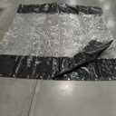 FoundGo 15 x 9 Vinyl Curtains for Patio 19oz, Outdoor Clear Vinyl Patio Enclosure,Heavy Duty Clear Tarp Waterproof Vinyl Tarps with Grommets for Pergola, Balcony,Porch,Gazebos，-4℉ Cold Resistant