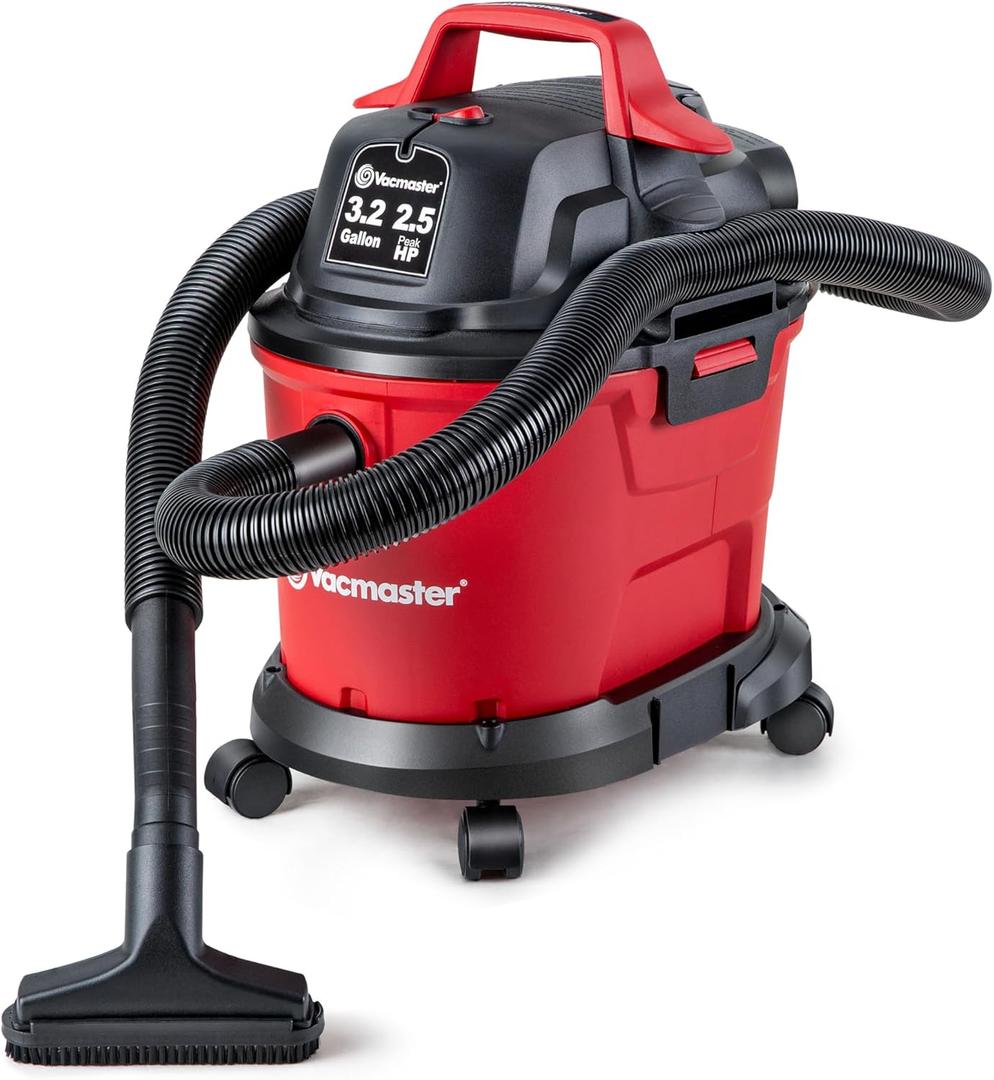 Vacmaster 3.2-Gallon* 2.5 Peak HP Wet/Dry Vacuum  VHB305M 1101 (Red)