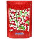 Fruidles Christmas JuJu Jelly Drops, Delicious Gummy Candy, Gluten-Free, Fun and Festive Holiday Snacking, Party Favor (Half-Pound)