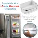 Fits for kenmore Elite Refrigerator Parts By AMI PARTS- AAP73252202 AAP73252209 Refrigerator Door Bin for L.G Refrigerator LFX31925ST LFXC24726S LFX25991ST (Right, 2 Pack)