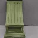 Ekena Millwork CORWD07X07X14NEBL Jumbo Nevio Wood Vintage Decor Corbel, 7"W x 7 3/4"D x 14"H, Black