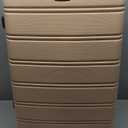 Rockland Melbourne Hardside Expandable Spinner Wheel Luggage, Champagne, Carry-On 20-Inch