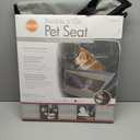 K&H Pet Products Buckle N Go Dog Car Seat for Large Dogs, Waterproof Fabric, Breathable Mesh Sides, Adjustable Seat Belt Leash, Carseat for Medium to Large Pets, Car Seat Cover - 21 X 19 X 19in (Gray)