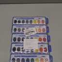 FUMILE Watercolor Paint Set Bulk,5 Pack,8 Colors Watercolors Paint with Paintbrush.Washable Watercolor Paint Set Kids for Parties,Birthday Party Favor,valentines for kids classroom.