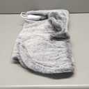 Massaging Heating Pad for Neck and Shoulders and Back, 24" x 35" Large Electric Heating Pad for Back Pain Relief with 3 Heat Levels, 4 Massage Settings, 2H Auto Shut-Off, 4 Massage Motors,Grey