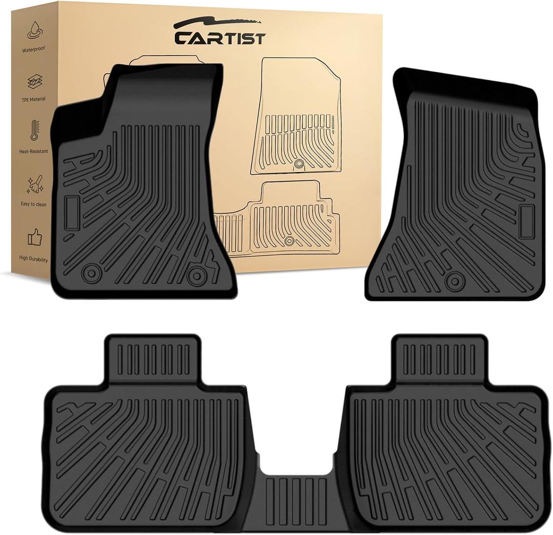 Charger Floor Mats - Car Mats for 2011-2023 Dodge Charger RWD/Chrysler 300 RWD (Not for AWD), All Weather Floor mats for Charger Accessories, Heavy Duty