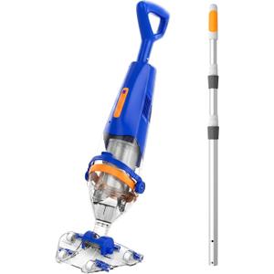 Cordless Pool Vacuum for Inground Pools, Wireless Remote Control