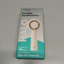 Aecooly Portable Handheld Turbo Fan [16H Max Cooling Time], 5 Speeds USB Rechargeable Mini Personal Battery Operated Small Pocket Cooling Fan GIfts for Women, Travel, Home, Office, Beach, Lash -Pink