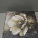 ChaudArt 4 Pieces Peony Flower Canvas Wall Art Peonies Floral Pictures Set Abstract White Blossom Paintings for Bedroom Living Room Home Office Decor