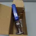 Beduan 1.5" Tri Clamp Ball Valve Stainless Steel Sanitary Valve for Home Brew, Brewing (1 inch Tube OD)