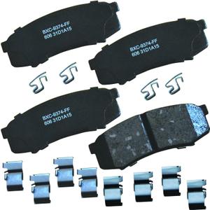 Bendix Premium Ceramic Rear Brake Pads BXC-9341-GG 