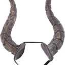 STOBOK 1 Pc Halloween Horns Headband Sheep Horn Hoop Cosplay Fancy Dress Photo Props Hair Accessory or Christmas Halloween Easter Decoration Dance Party