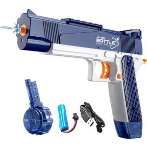 Electric Water Gun with Long Range,Automatic Squirt Gun for Kids and Adults, Long Distance Water Pistol for Pool Beach Outdoor Play