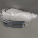 SpaceDresser Sheer Voile Window Treatment Rod Pocket Curtain Panels for Kitchen Bedroom Living Room Drapes Sunlight Filtering Privacy Semi Home Decor Assorted Colors Sizes (Optical White, 52 W x 96 L)