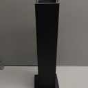 SLAWA 23.6In Pathway Lights Black E26 Outdoor Landscape Path Lights Die-Casted Aluminum Walkway Lighting Modern Landscape Sideway Lighting IP65 Waterproof Patio Porch Exterior Floor Lamp with Bulbs (60 cm)