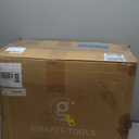 Giraffe Tools Retractable Garden Hose Reel 1/2 Inch x 130 ft, Super Heavy Duty, Any Length Lock, Slow Return System, Wall Mounted and 180 Deg Swivel Bracket