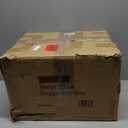 Suggestion Box with Stand, Floor Standing Offering Box, Heavy Duty Metal Locking Ballot Collection Safe Box for Voting Charity Donation Church Election Ballet Event