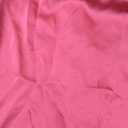 SHENHE Women's Plus Size Lace Trim V Neck Sleeveless Satin Loose Tank Elegant Top Shirt (4X-Large Plus, Hot Pink)