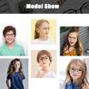 Hycredi Kids Blue Light Blocking Glasses for Boys & Girls Reduce Eye Strain from Screens, Computer, Gaming, TV & Phone