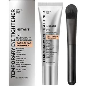 Eye Tightener Cream, Gentle Skin Care Moisturizing Women Eye Tightener, No-Filter Firming Primer, Instant Firming Formula for Fine Lines and Wrinkles for All Skin Types