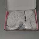 White Wig - Long White Wavy Wigs for Women Middle Part Cosplay Wigs 26 inch Natural Curly Synthetic Wig Heat Resistant Fiber Wigs for Daily Party Use