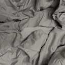 DREAMCARE King Size Sheets Set - 6 pcs Breathable Cooling Bed Sheets - up to 21" Extra Deep Pocket King Sheet Set with Side Pockets - Extra Soft 100% Brushed Hypoallergenic Hotel Luxury Bedding L-Gray